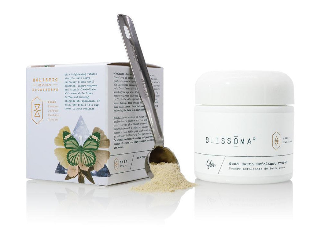 Blissoma Glow – Good Earth Exfoliant Powder