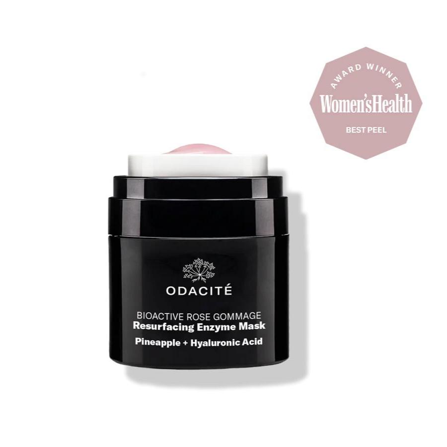 Odacité Skincare | Bioactive Rose Gommage Resurfacing Enzyme Mask | Pineapple + Hyaluronic Acid