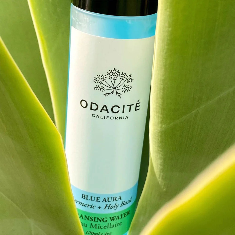 Odacité Skincare | Blue Aura Micellar Cleansing Water | Turmeric + Holy Basil