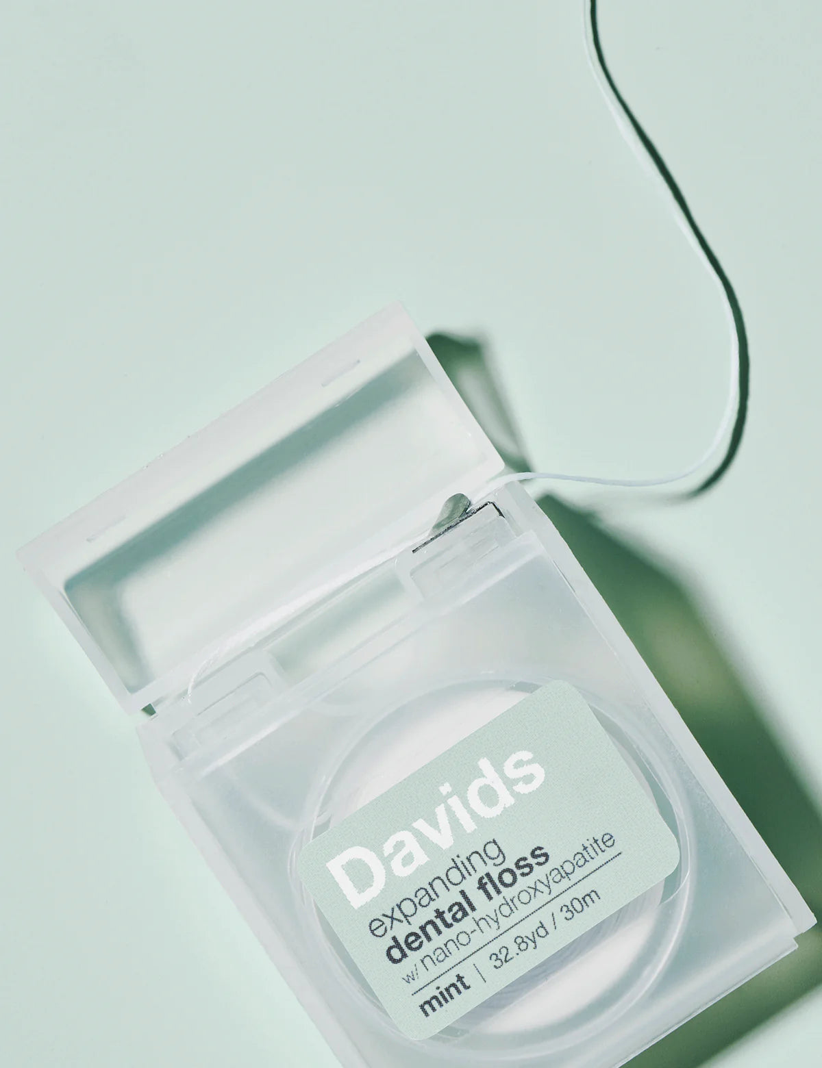 Davids | Expanding Dental Floss with Nano-Hydroxyapatite Mint