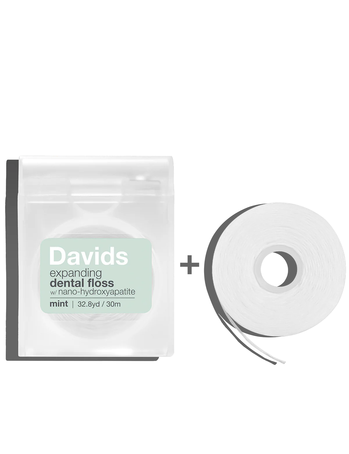 Davids | Expanding Dental Floss with Nano-Hydroxyapatite Mint