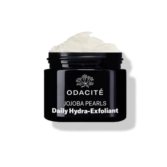 Odacité Skincare | Jojoba Pearls Daily Hydra-Exfoliant | White + Rooibos Tea