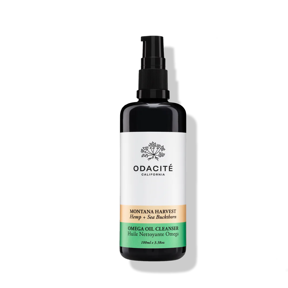 Odacité Skincare | Montana Harvest Omega Oil Cleanser | Hemp + Sea Buckthorn