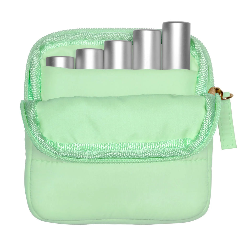 Living Libations | The Perfect Puffer Pocket Seafoam Green