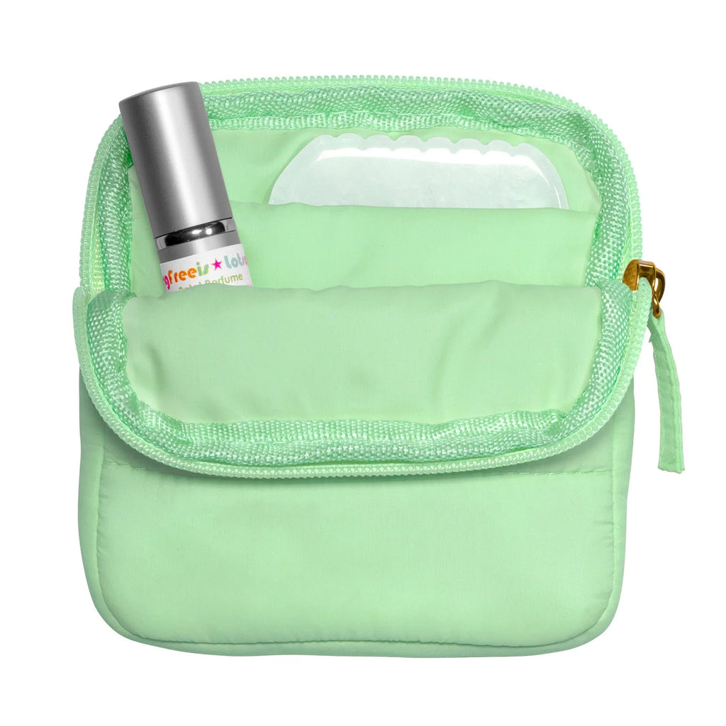 Living Libations | The Perfect Puffer Pocket Seafoam Green