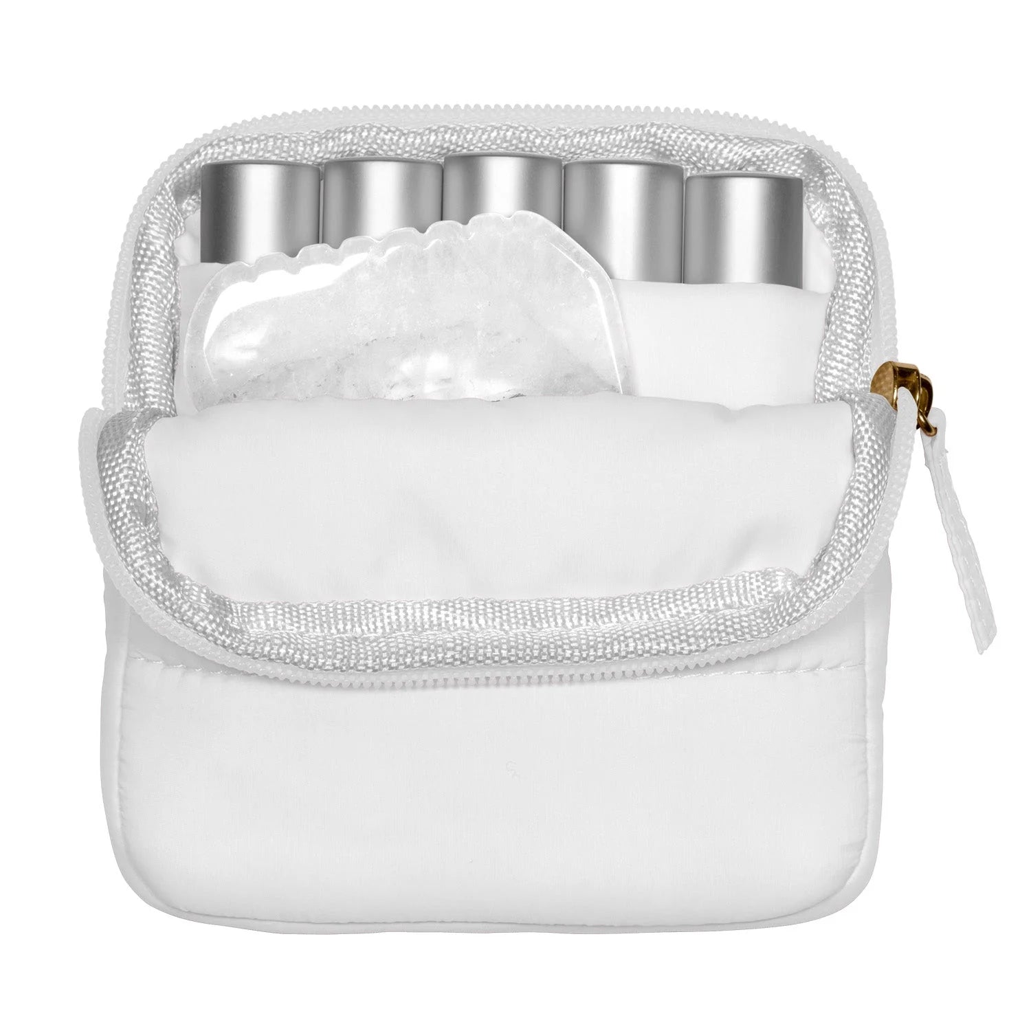 Living Libations | The Perfect Puffer Pocket Wisteria White