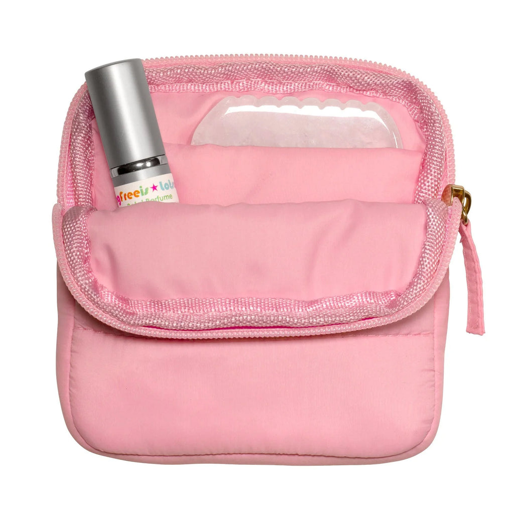 Living Libations | The Perfect Puffer Pocket Primrose Pink