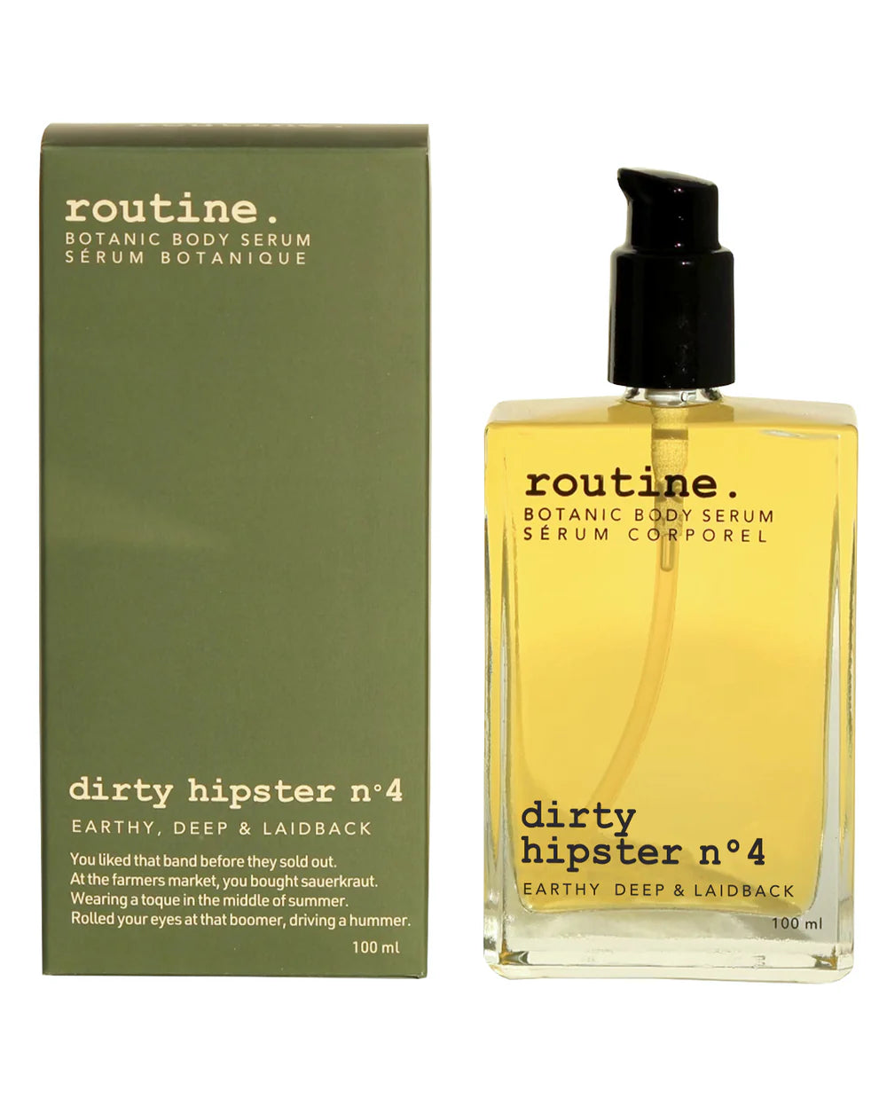 Routine | Dirty Hipster Nº4 Botanic Body Serum