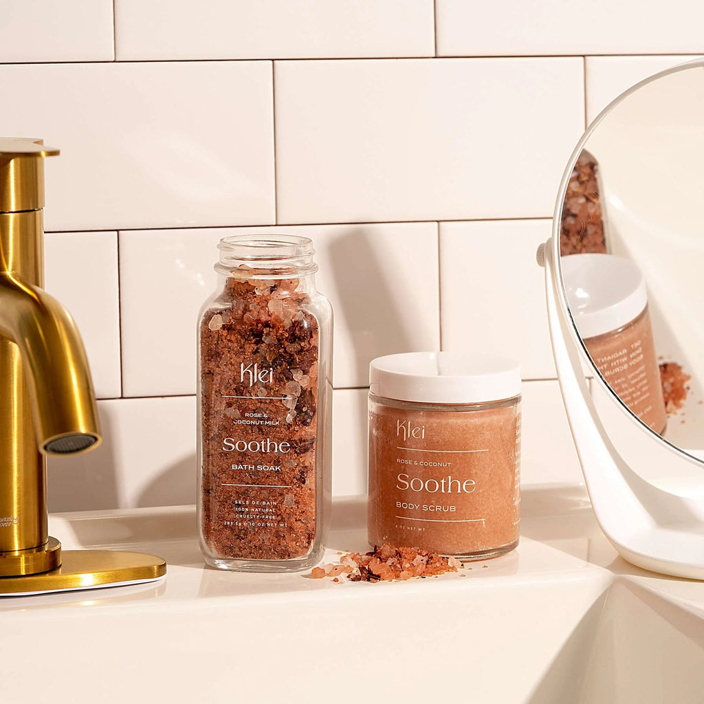 KLEI Beauty | SOOTHE Rose & Coconut Body Scrub