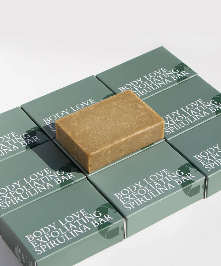 Fitglow Beauty | BODY LOVE Exfoliating Spirulina Soap Bar