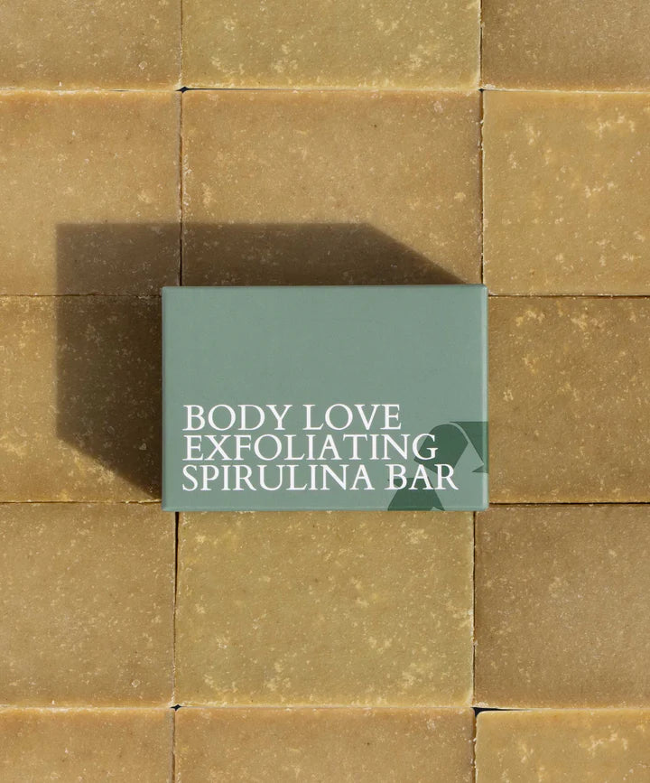 Fitglow Beauty | BODY LOVE Exfoliating Spirulina Soap Bar