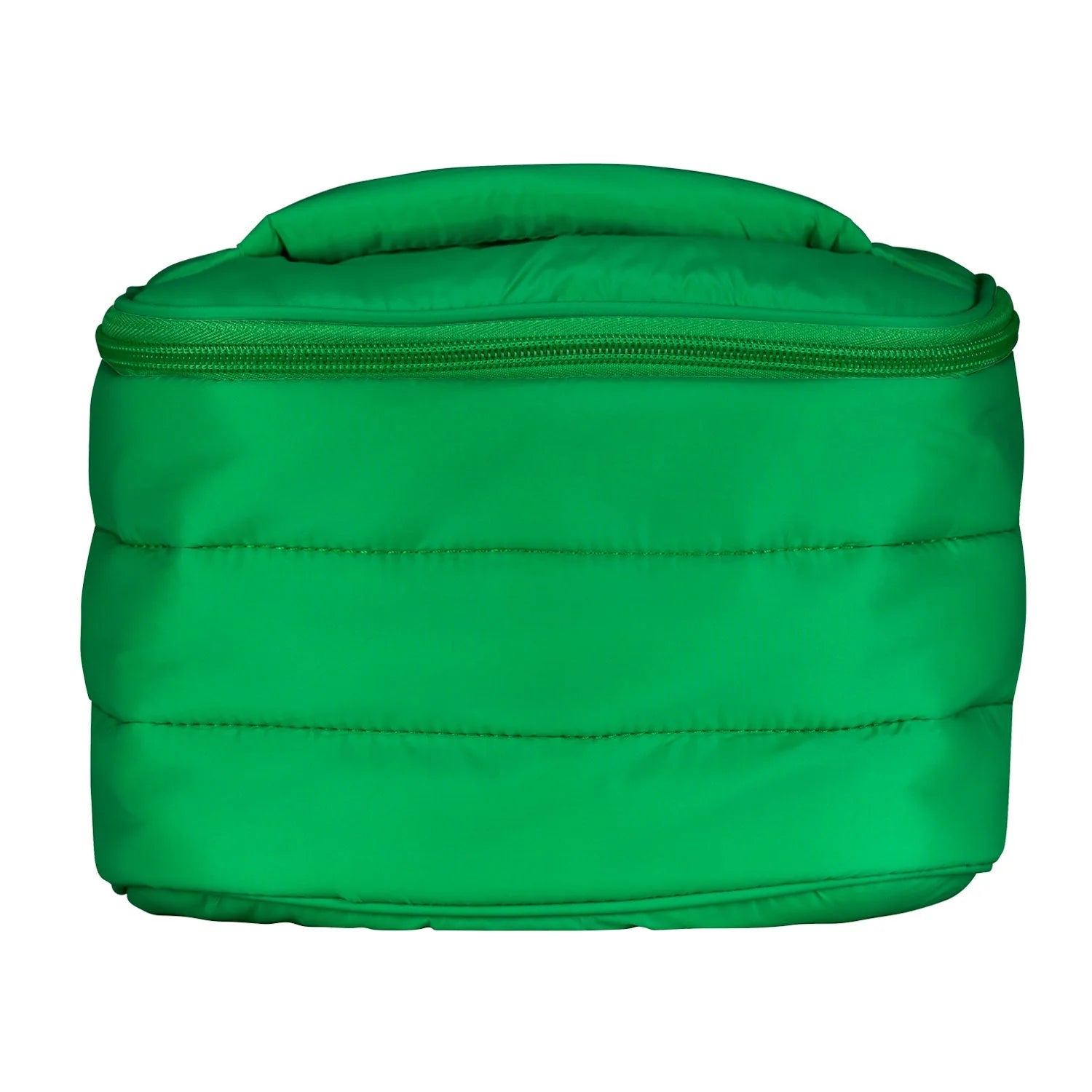 Living Libations | Puffer Train Case Grass Green