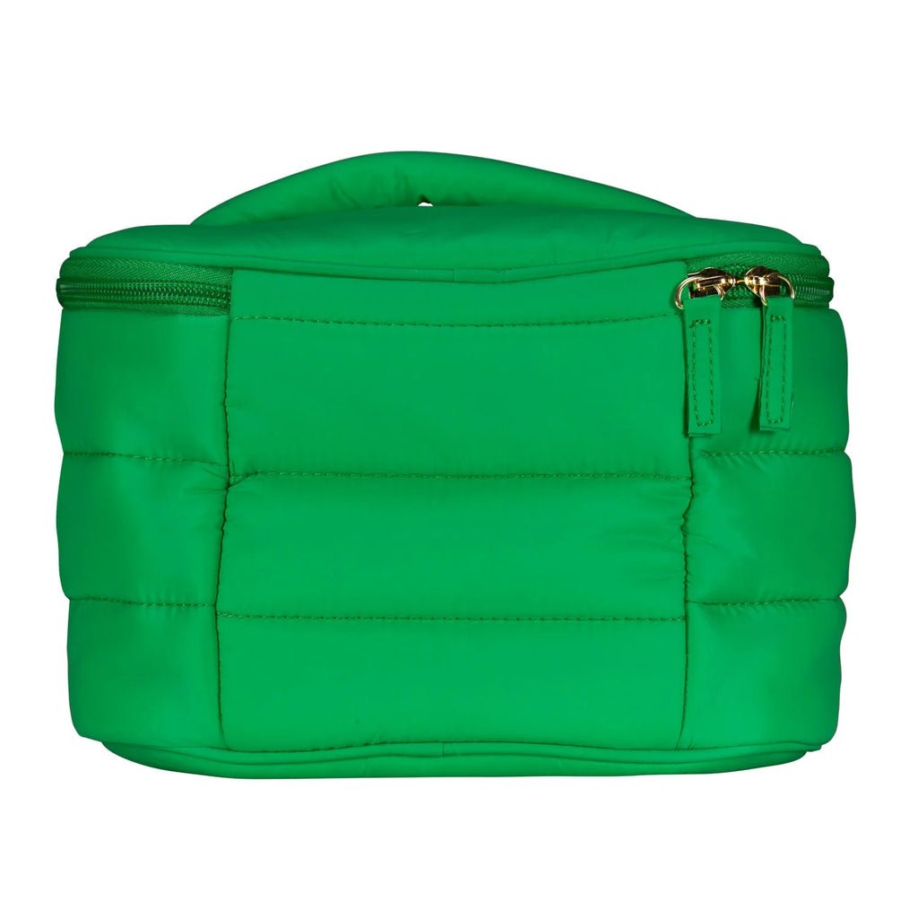 Living Libations | Puffer Train Case Grass Green