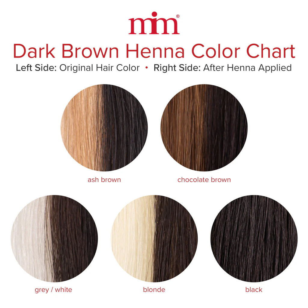 Morrocco Method Dark Brown Henna Hair Dye