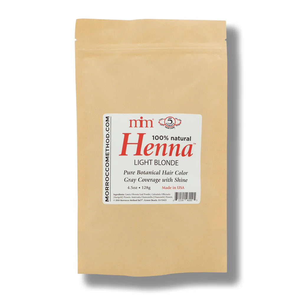 Morrocco Method Light Blonde Henna Hair Dye