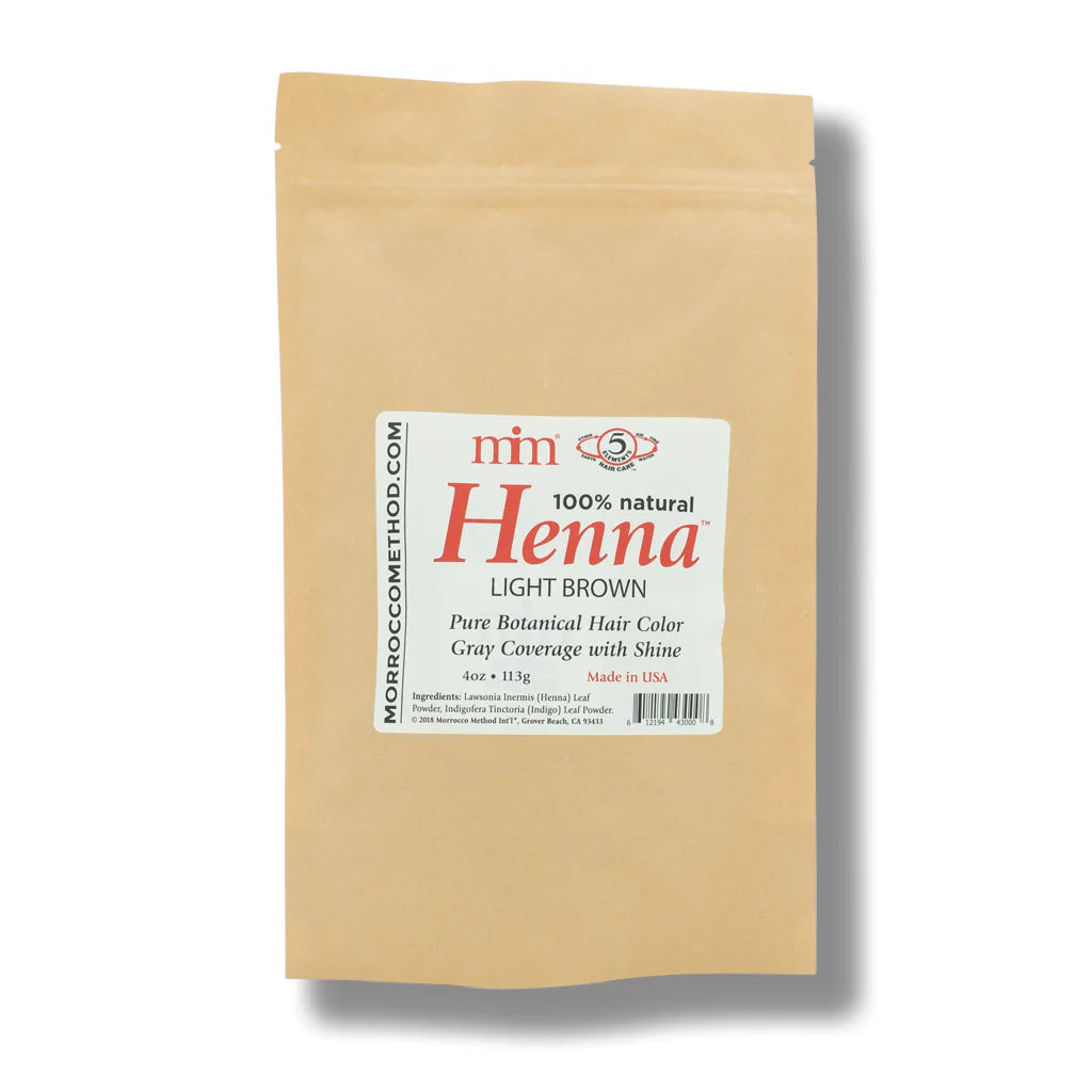 Morrocco Method Light Brown Henna Hair Dye