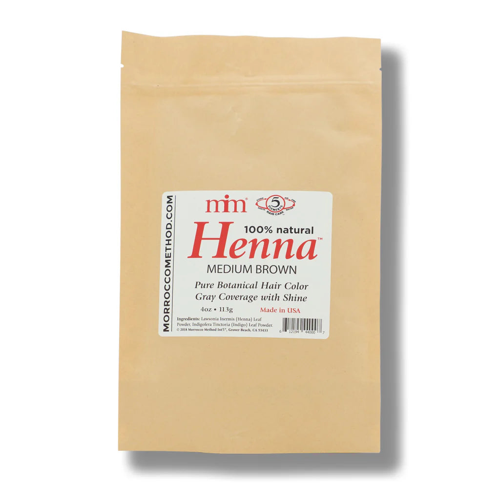 Morrocco Method Medium Brown Henna Hair Dye