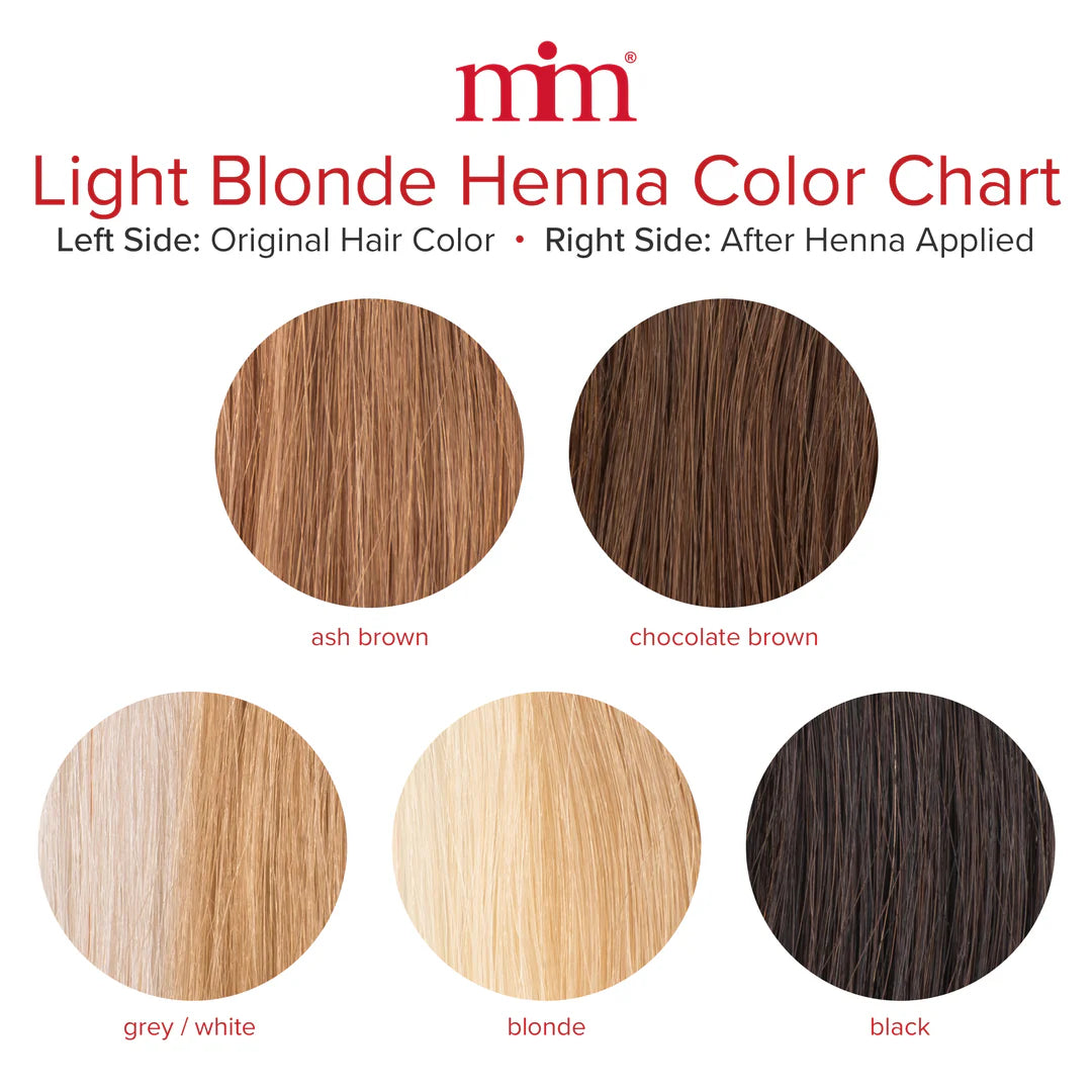 Morrocco Method Light Blonde Henna Hair Dye