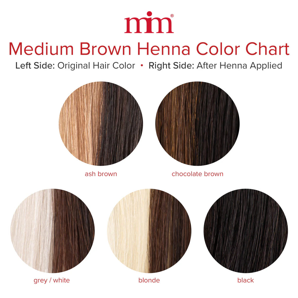 Morrocco Method Medium Brown Henna Hair Dye