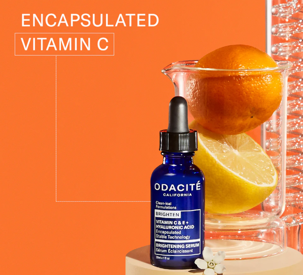 Odacité Skincare | Brightening Serum Vitamin C &amp; E + Hyaluronic Acid