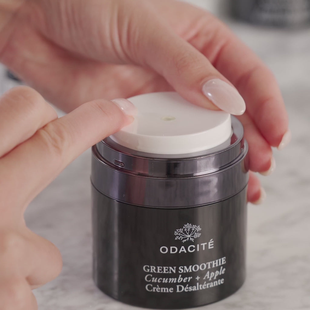 Odacité Skincare | Green Smoothie® Ultra-Quenching Crème | Cucumber + Hyaluronic Acid