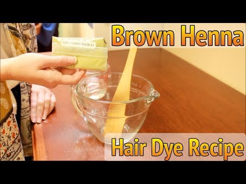 Morrocco Method Light Brown Henna Hair Dye Video